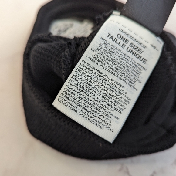 The North Face Beanie Hat Black Skull Cap Fleece Colorado Springs Tigers Hockey - Picture 6 of 9